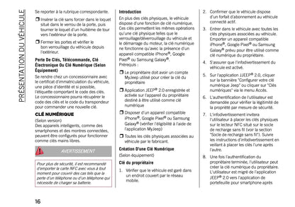 2026 Jeep Compass Owner's Manual | French