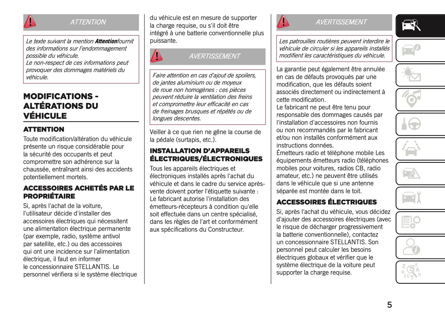 2026 Jeep Compass Owner's Manual | French