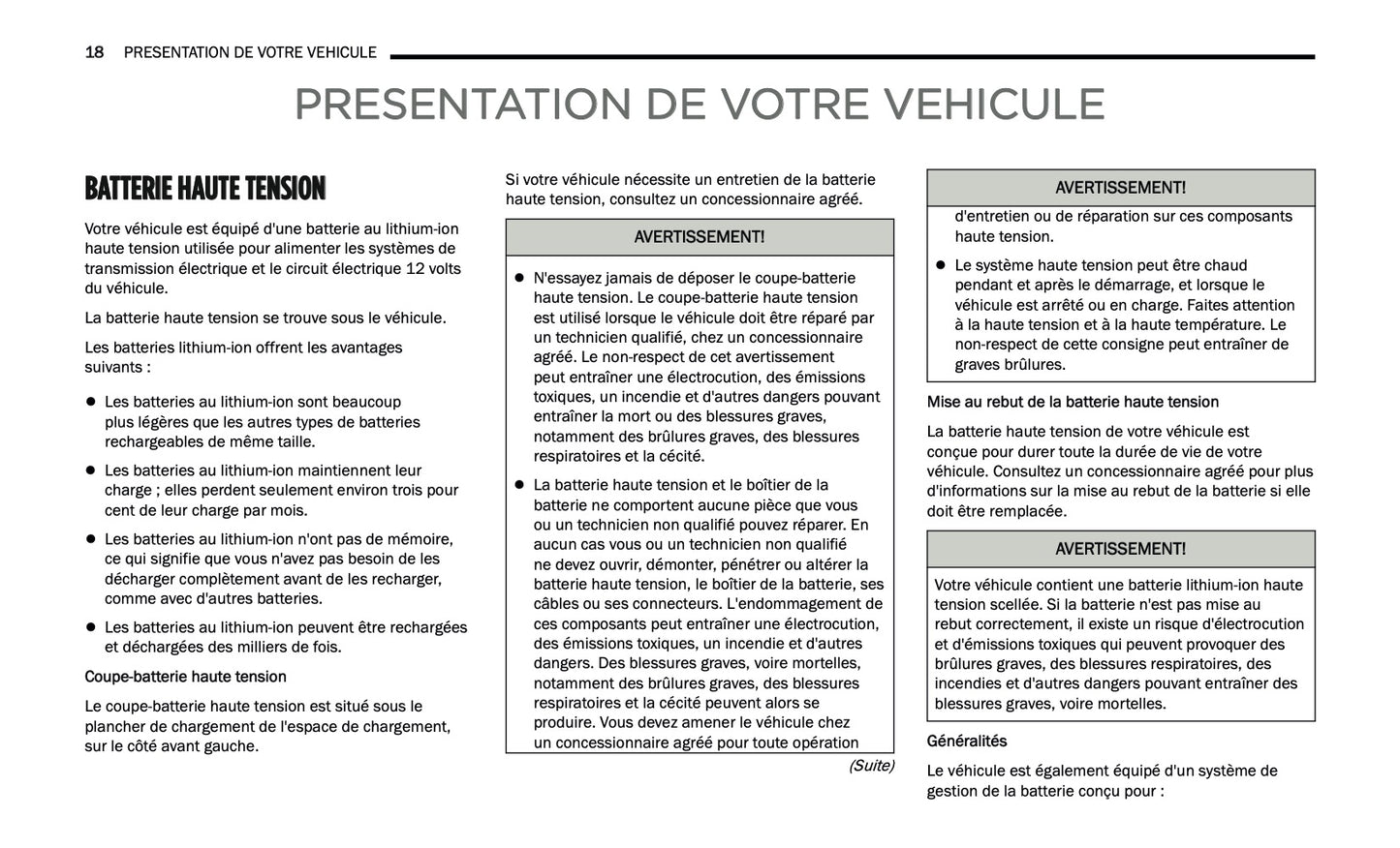 2024-2025 Jeep Grand Cherokee 4xe Owner's Manual | French