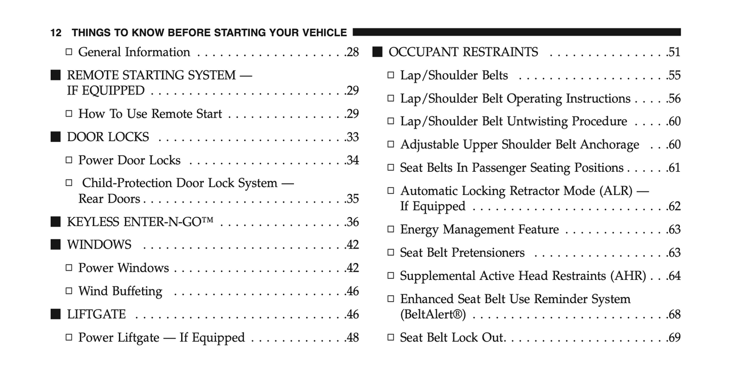 2014 Jeep Grand Cherokee SRT8 Owner's Manual | English