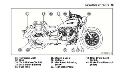 2012 Kawasaki Vulcan 900 Classic Owner's Manual | English