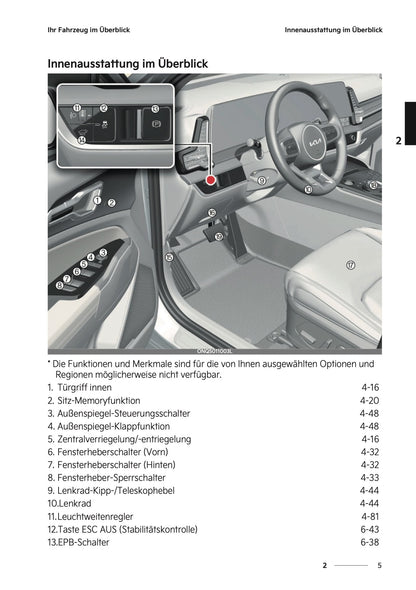 2024-2025 Kia Sportage Bedienungsanleitung | Deutsch