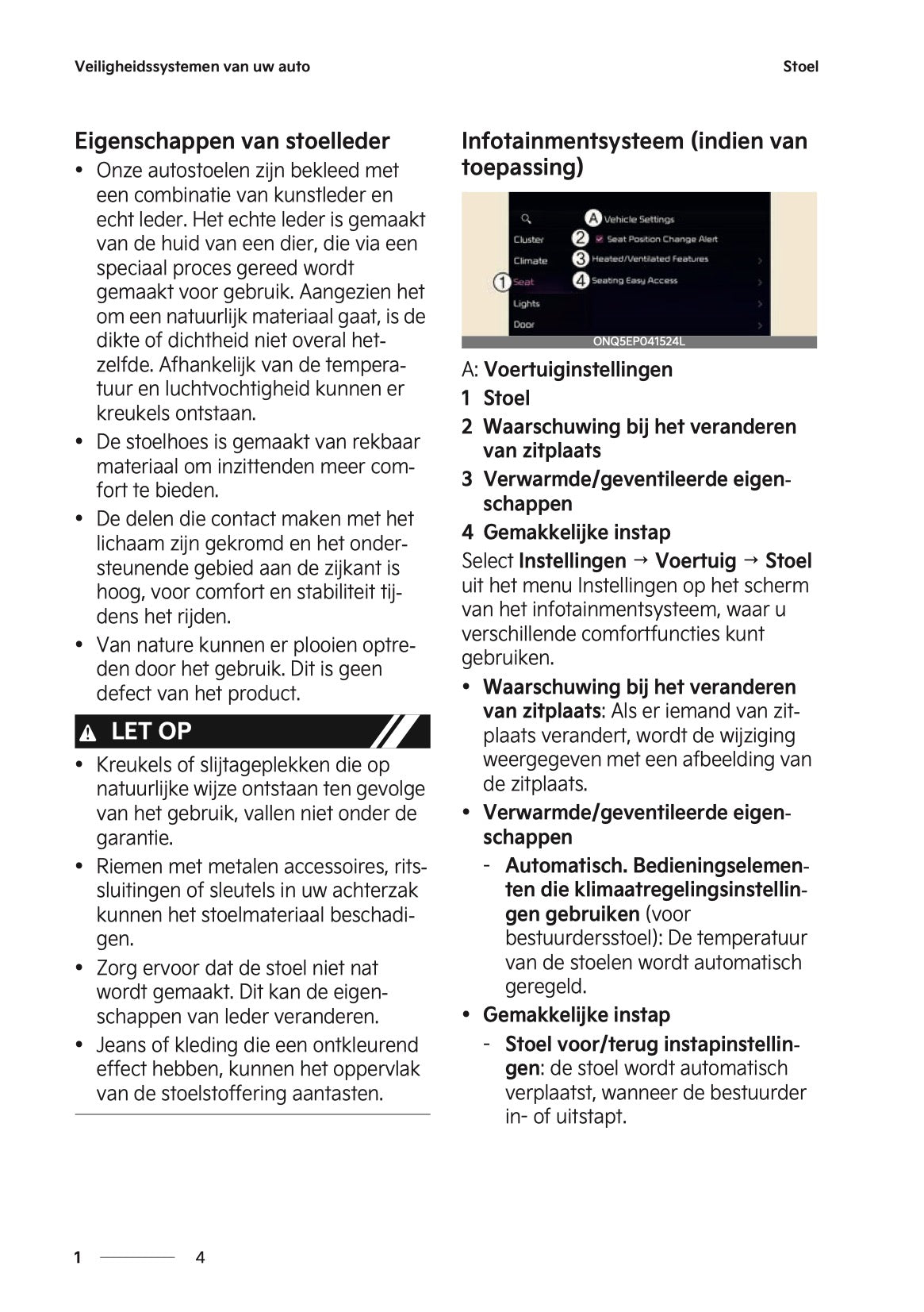 2024-2025 Kia Sportage Owner's Manual | Dutch
