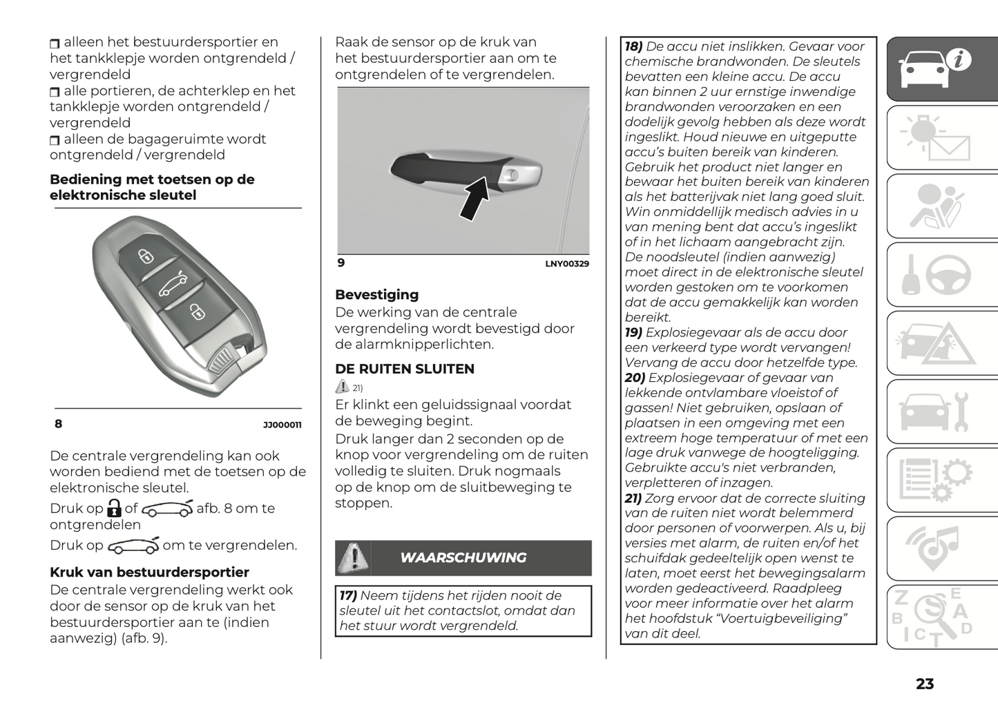 2024 Lancia Ypsilon Owner's Manual | Dutch