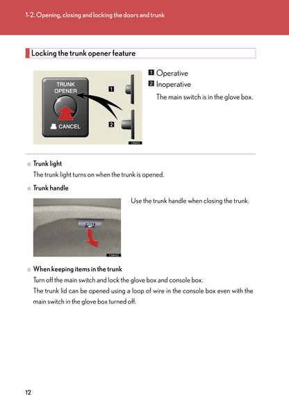 2007 Lexus SC430 Owner's Manual | English