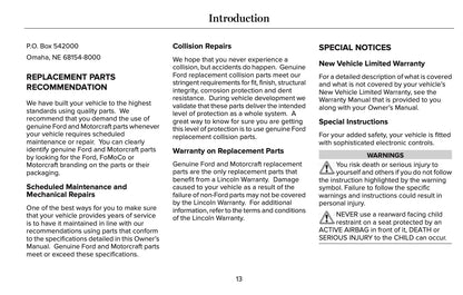 2017 Lincoln MKC Owner's Manual | English US
