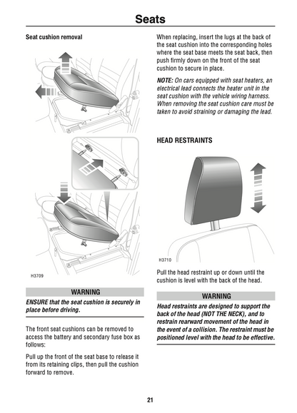 2002 Land Rover Defender Owner's Manual | English