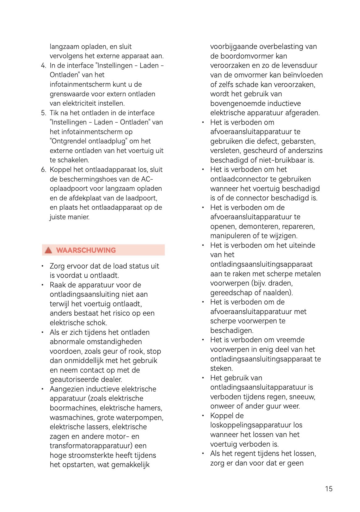 2025-2026 Leapmotor B10 Owner's Manual | Dutch