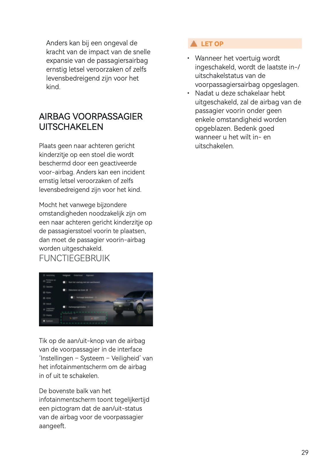 2025-2026 Leapmotor B10 Owner's Manual | Dutch