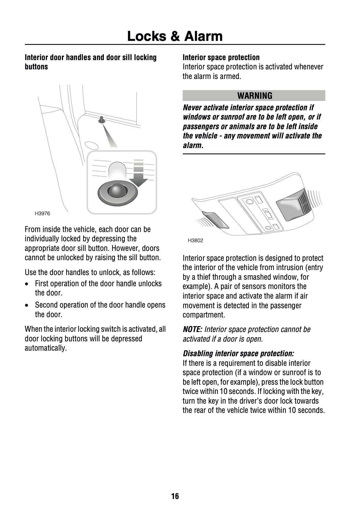 2002 Land Rover Range Rover Owner's Manual | English