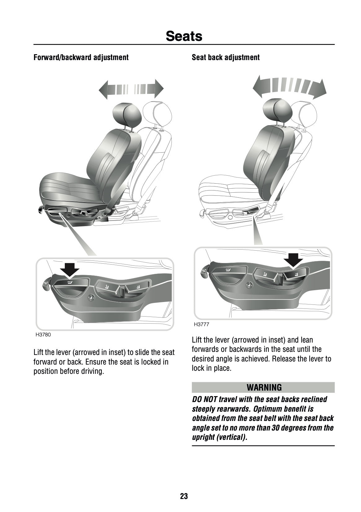 2002 Land Rover Range Rover Owner's Manual | English