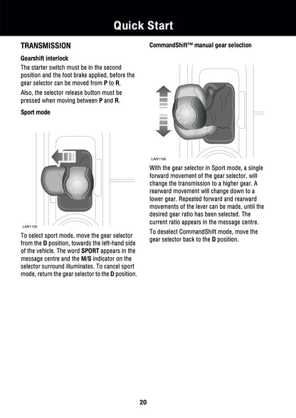 2008 Land Rover Range Rover Owner's Manual | English