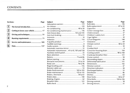 1993 Land Rover Range Rover Owner's Manual | English