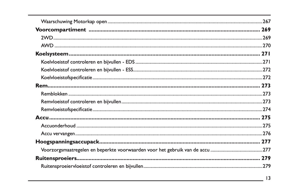 2022 MG Marvel R Owner's Manual | Dutch