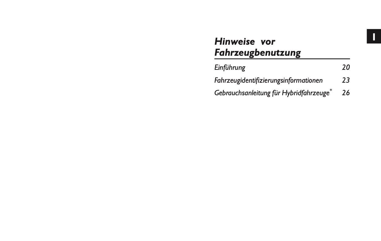 2025 MG MG3 Bedienungsanleitung | Deutsch