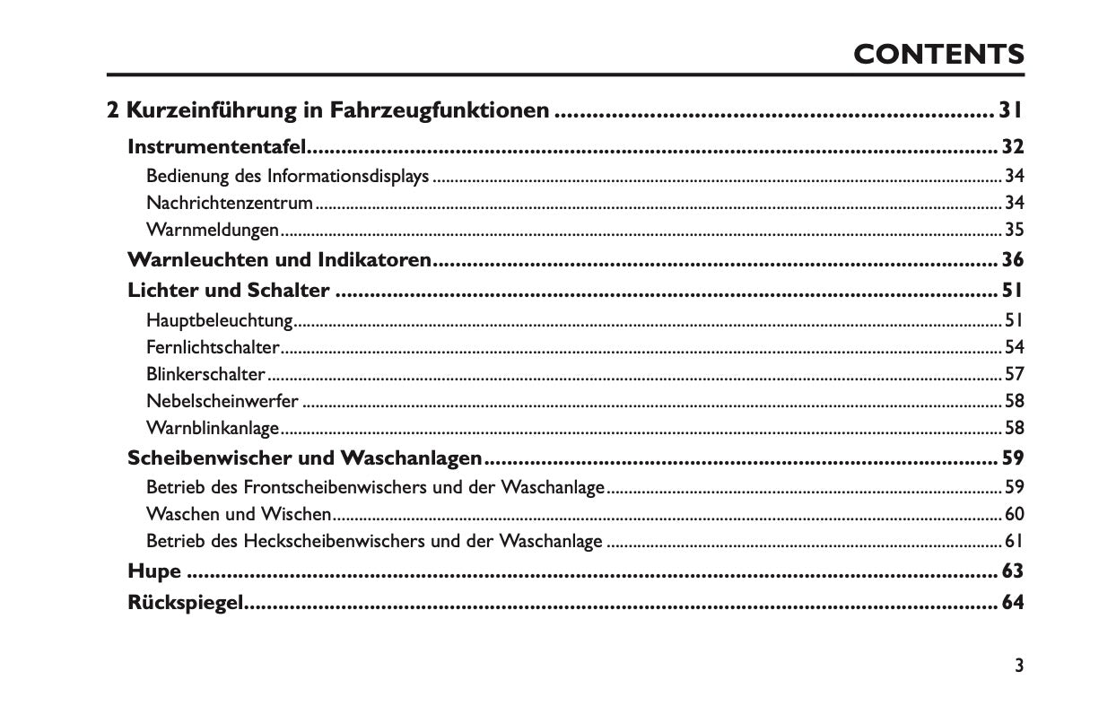 2025 MG MG3 Bedienungsanleitung | Deutsch