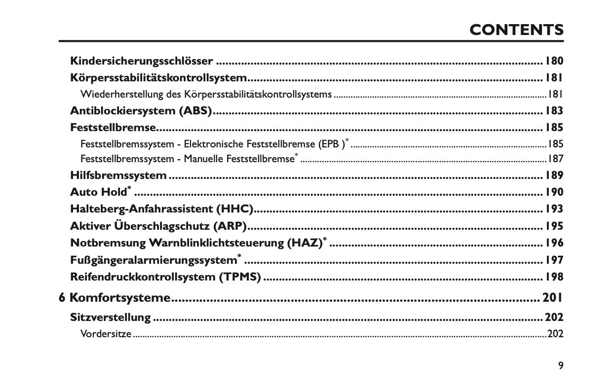 2025 MG MG3 Bedienungsanleitung | Deutsch