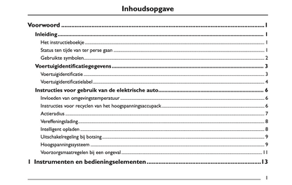 2022 MG MG5 Owner's Manual | Dutch