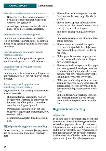 2023 Mini Cooper SE Owner's Manual | Dutch