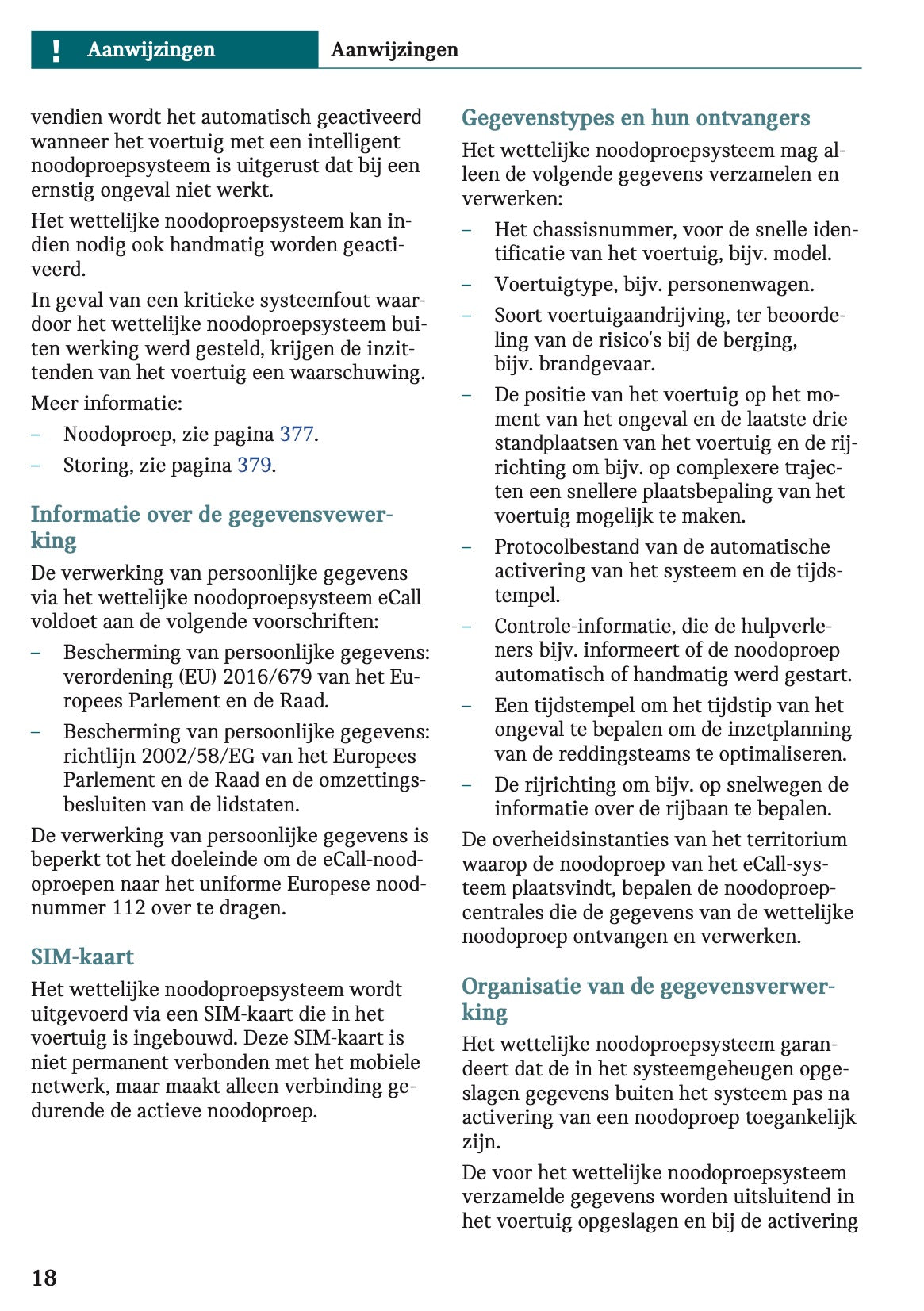 2025-2026 Mini Cooper Owner's Manual | Dutch