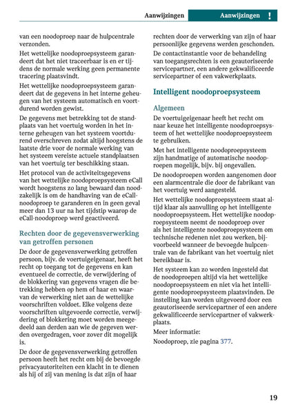 2025-2026 Mini Cooper Owner's Manual | Dutch