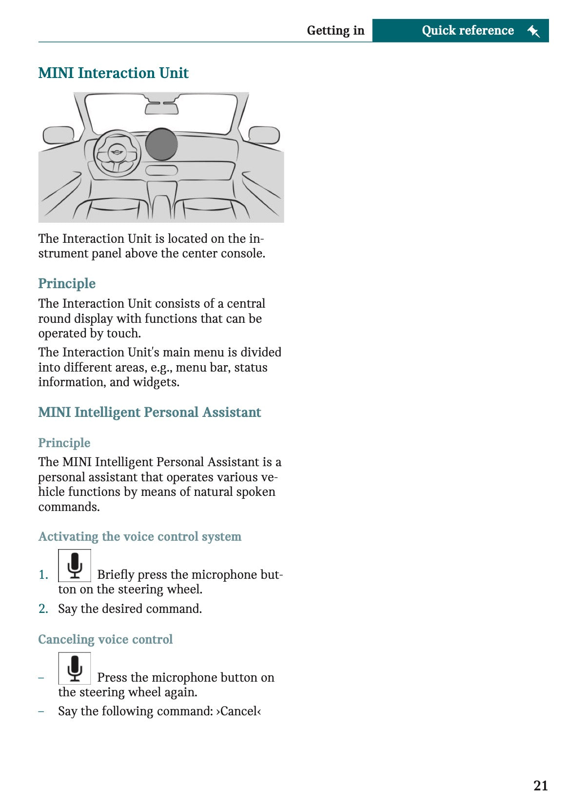 2026 Mini Cooper Convertible Owner's Manual | English US