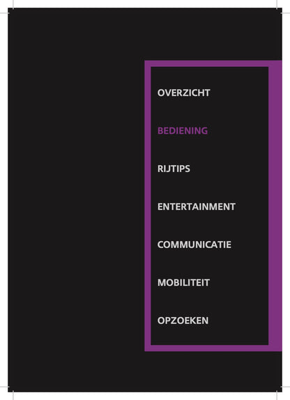2015 Mini Countryman/Paceman Owner's Manual | Dutch