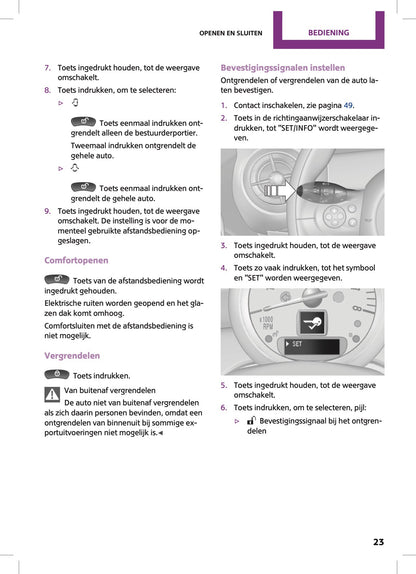 2015 Mini Countryman/Paceman Owner's Manual | Dutch