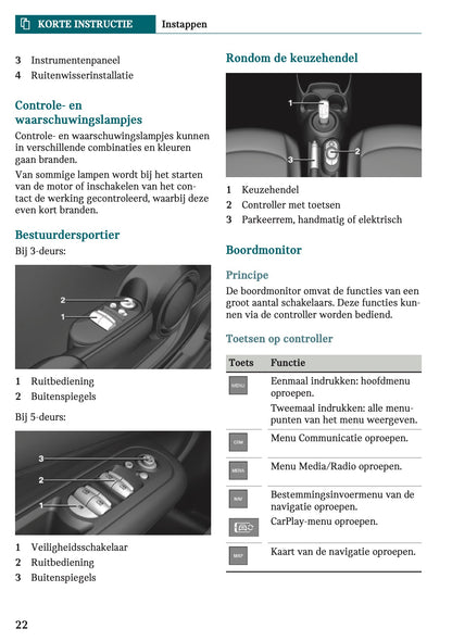2023 Mini Mini Owner's Manual | Dutch