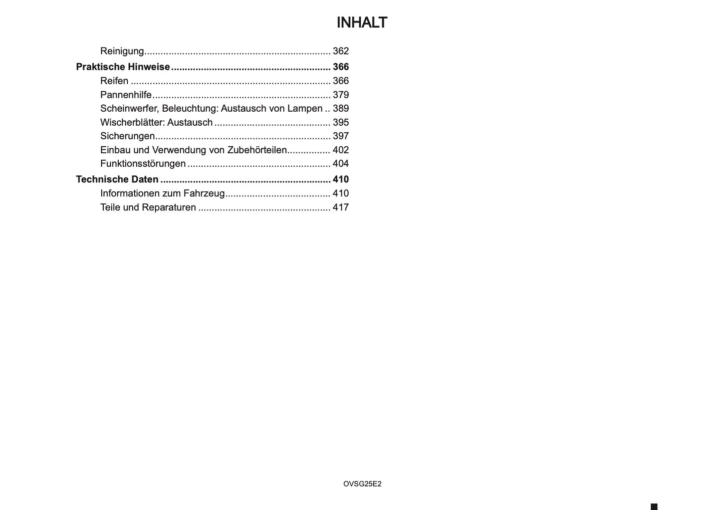2025 Mitsubishi ASX Bedienungsanleitung | Deutsch