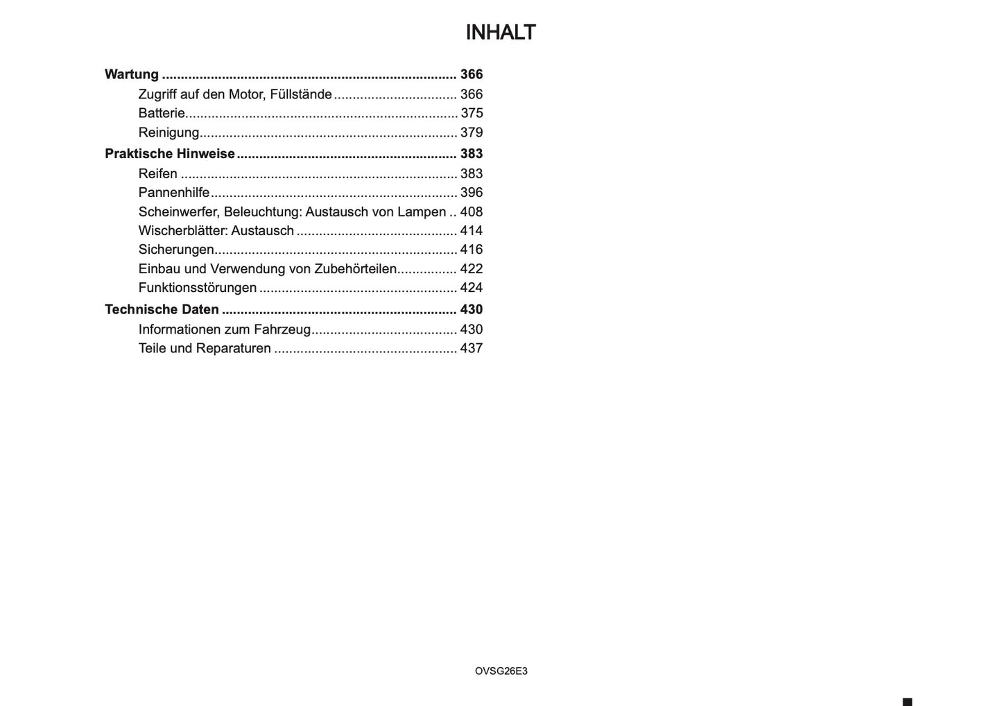 2026 Mitsubishi ASX Owner's Manual | German