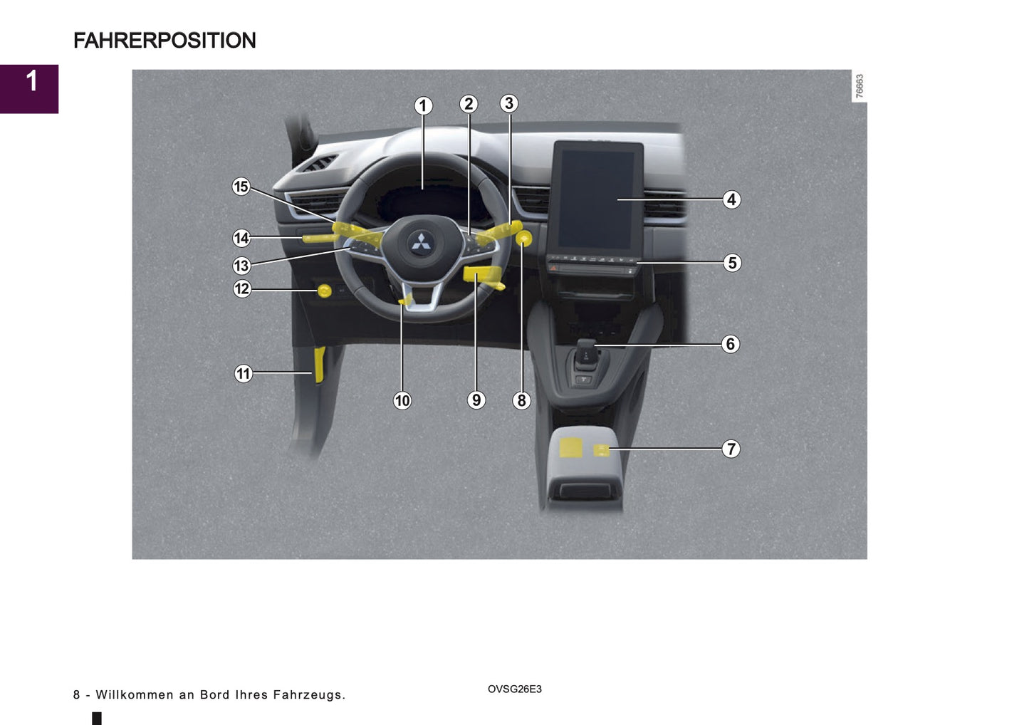 2026 Mitsubishi ASX Owner's Manual | German