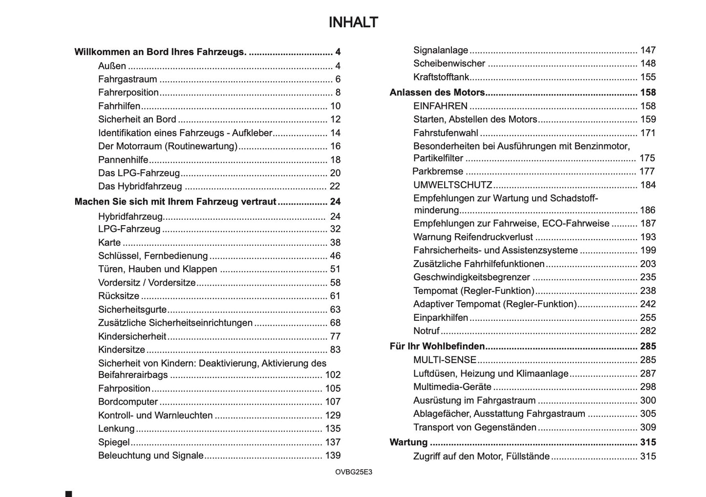 2025 Mitsubishi Colt Bedienungsanleitung | Deutsch