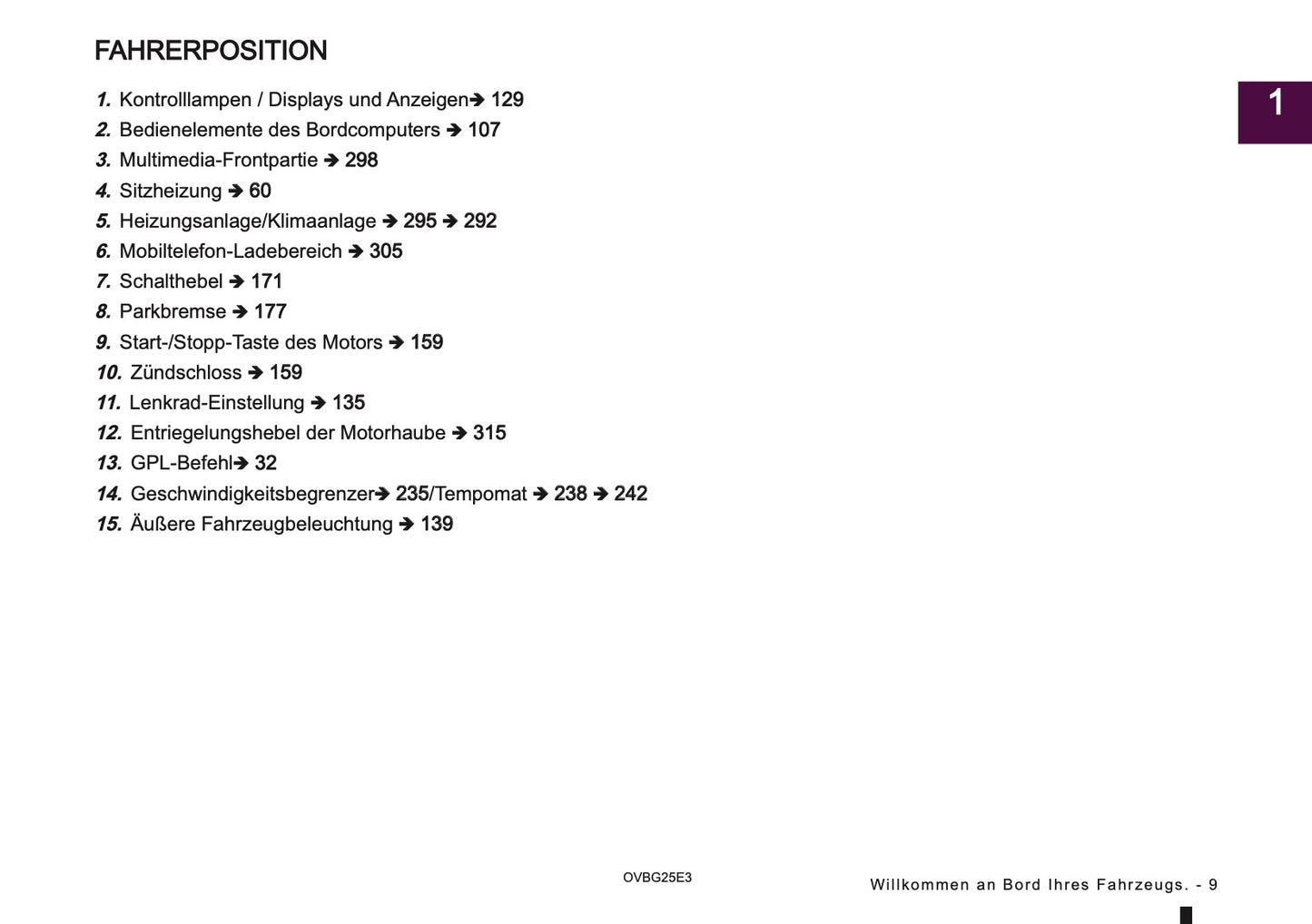 2025 Mitsubishi Colt Bedienungsanleitung | Deutsch