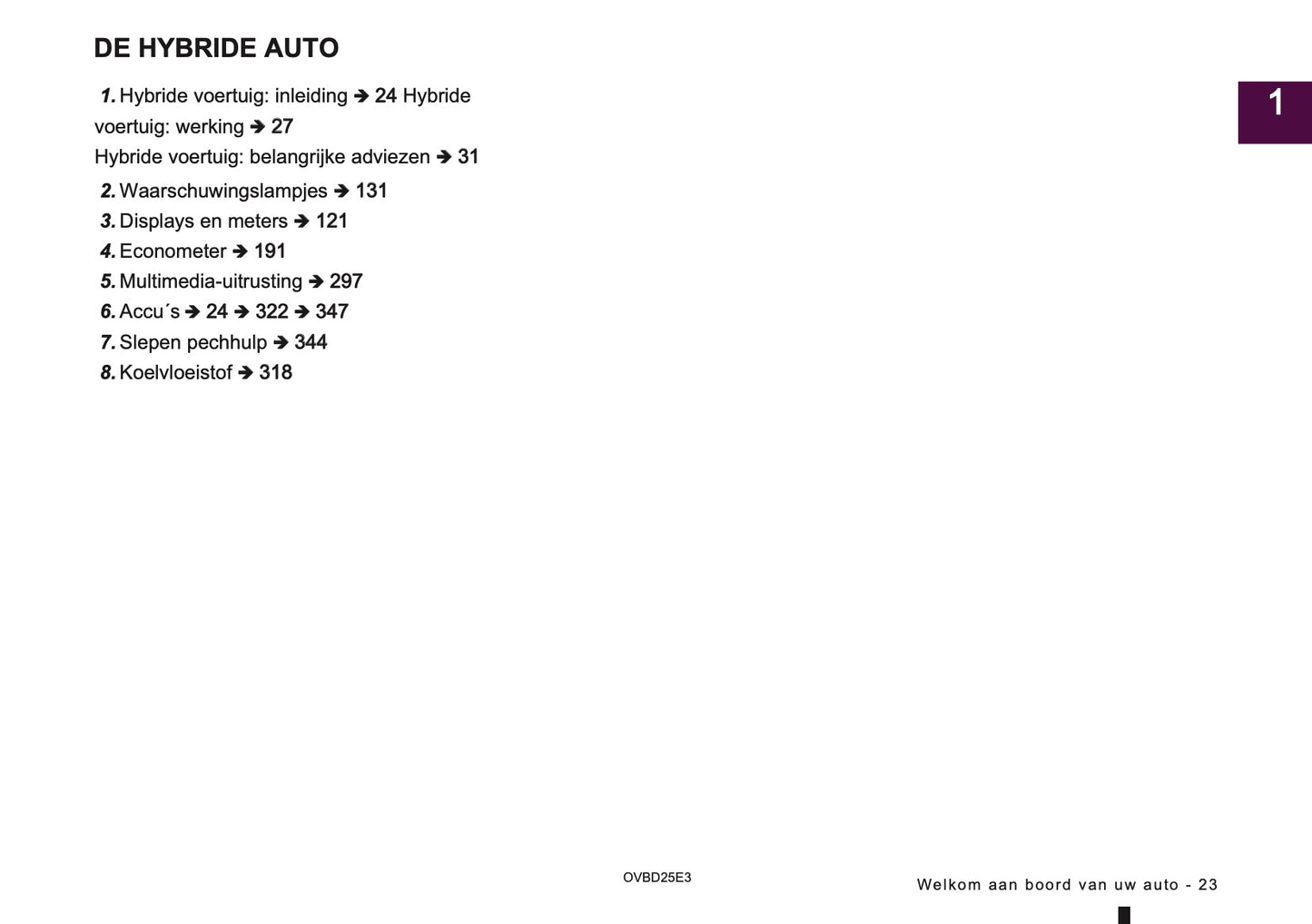 2025 Mitsubishi Colt Owner's Manual | Dutch
