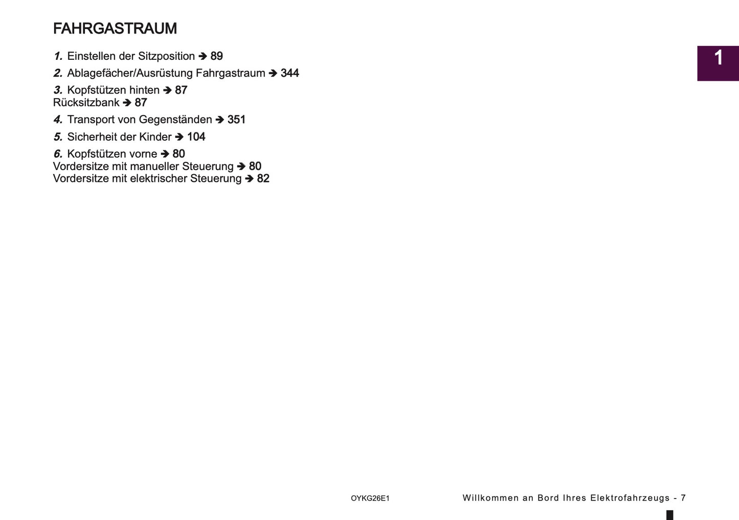 2026 Mitsubishi Eclipse Cross EV Bedienungsanleitung | Deutsch