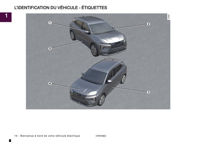 2026 Mitsubishi Eclipse Cross EV Owner's Manual | French