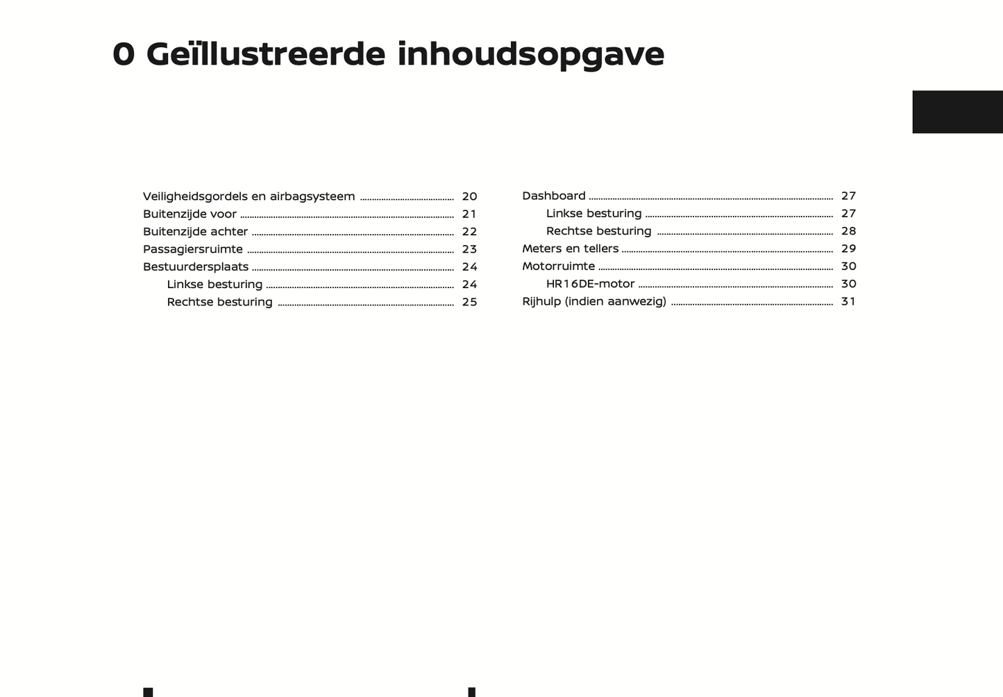 2022 Nissan Juke Hybrid Owner's Manual | Dutch