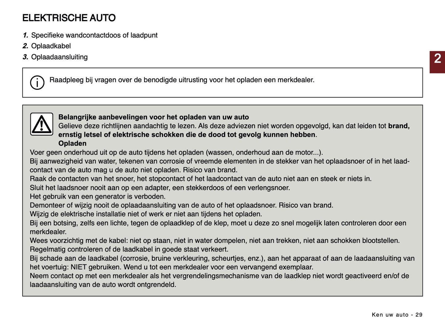 2025 Nissan Micra Owner's Manual | Dutch