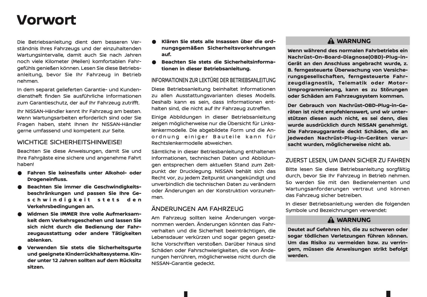 2026 Nissan Qashqai Owner's Manual | German