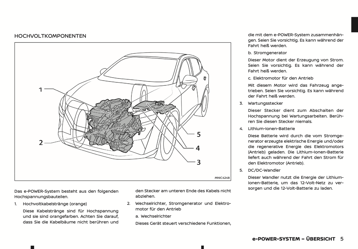 2024 Nissan Qashqai e-Power Bedienungsanleitung | Deutsch