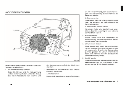 2024 Nissan Qashqai e-Power Bedienungsanleitung | Deutsch