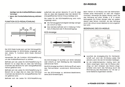 2024 Nissan Qashqai e-Power Bedienungsanleitung | Deutsch