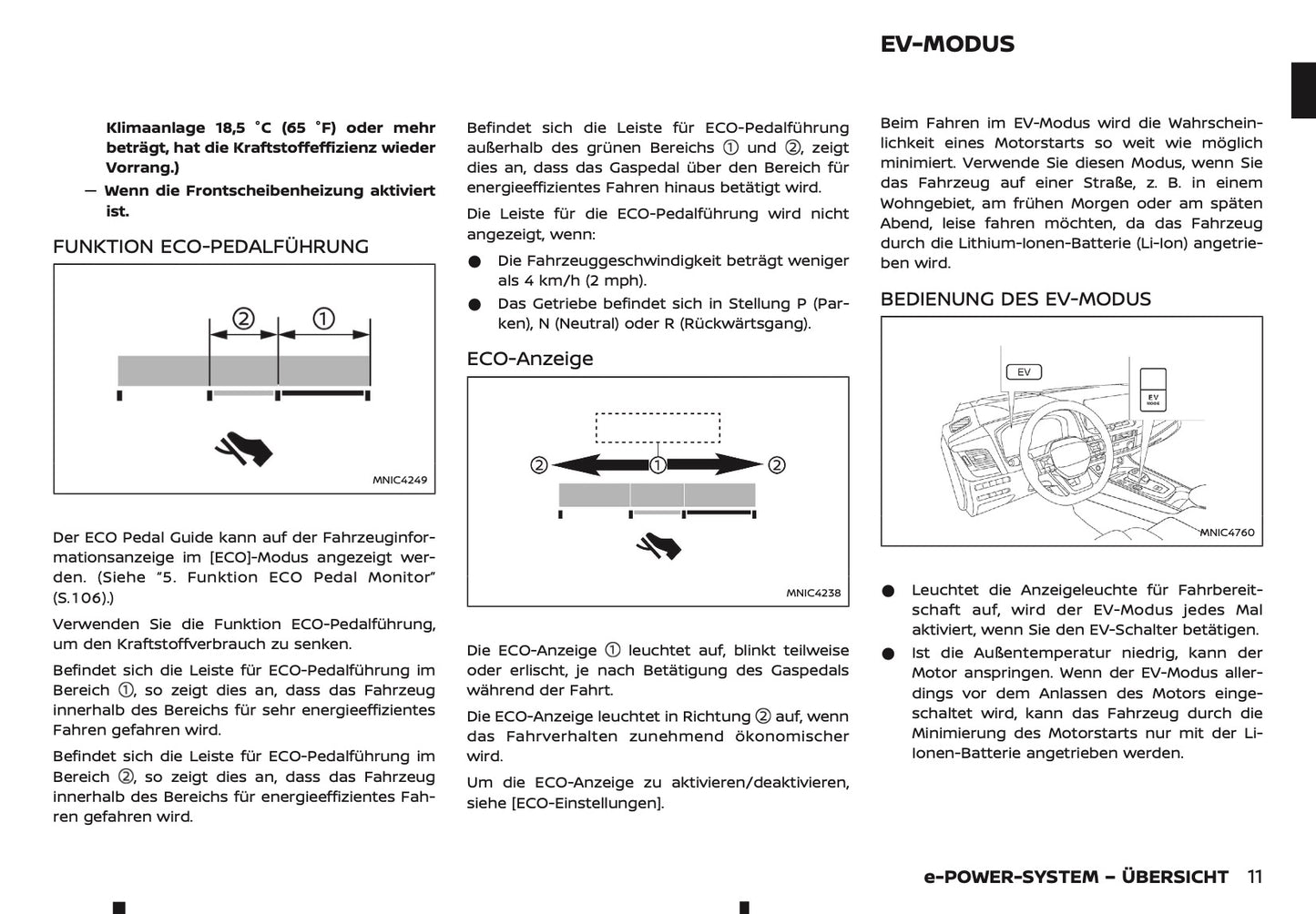 2026 Nissan Qashqai e-Power Owner's Manual | German