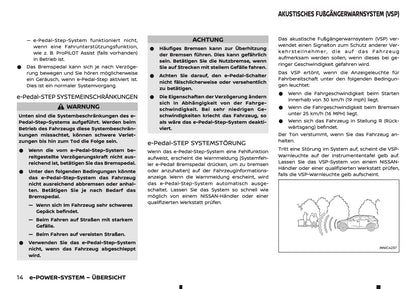 2026 Nissan Qashqai e-Power Owner's Manual | German