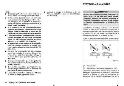 2026 Nissan Qashqai e-Power Owner's Manual | French