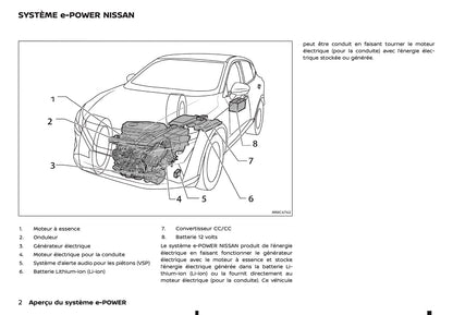 2026 Nissan Qashqai e-Power Owner's Manual | French