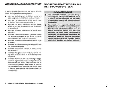 2025-2026 Nissan Qashqai e-Power Owner's Manual | Dutch