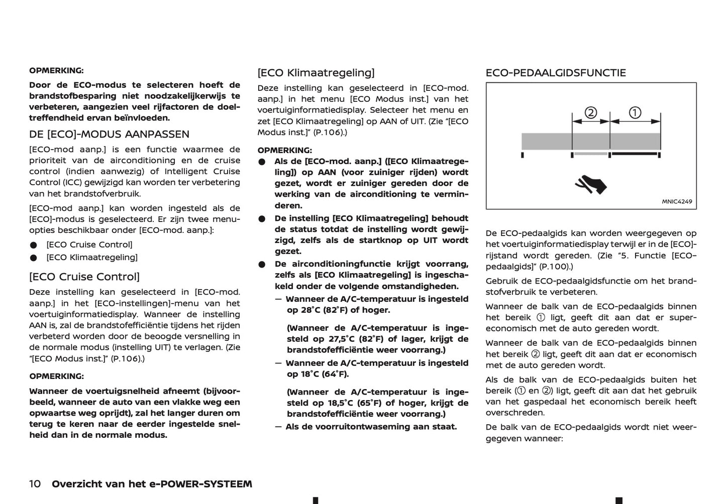 2025-2026 Nissan Qashqai e-Power Owner's Manual | Dutch