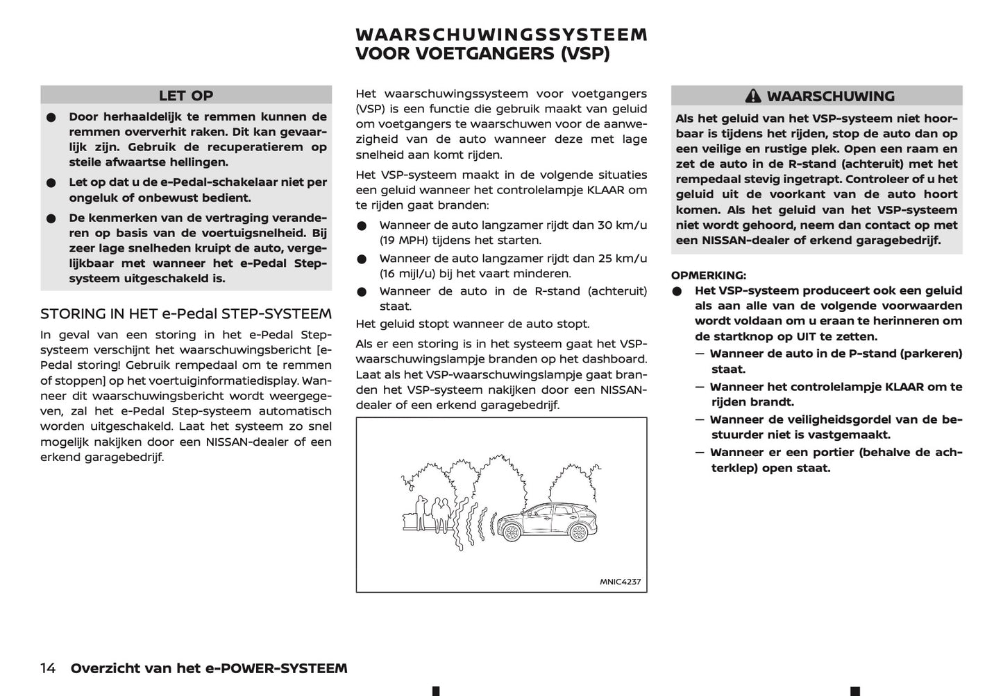 2025-2026 Nissan Qashqai e-Power Owner's Manual | Dutch